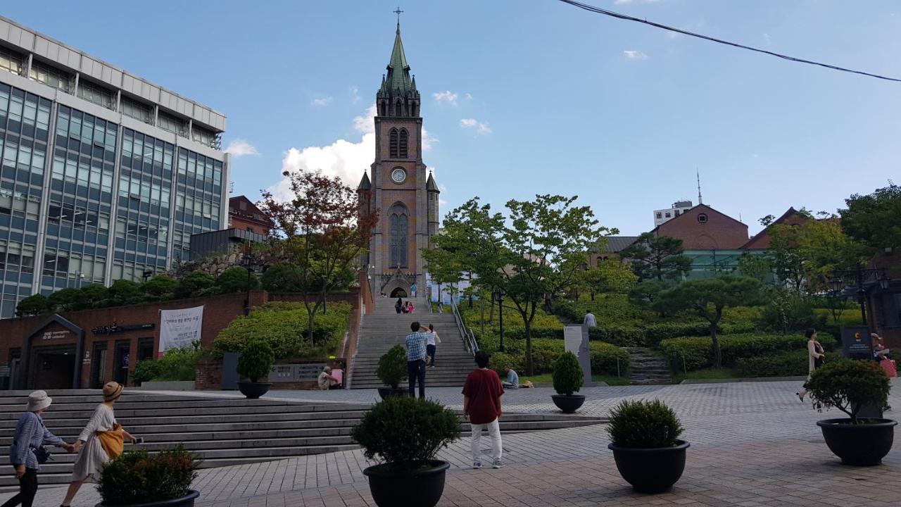 Philstay Myeongdong Metro Szöul Kültér fotó